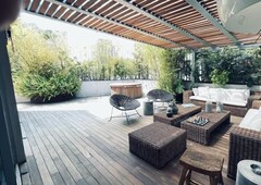 espléndido pent house en renta en polanco