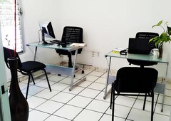 21 m oficinas en renta con muebles y servicios incluidos en col arcos