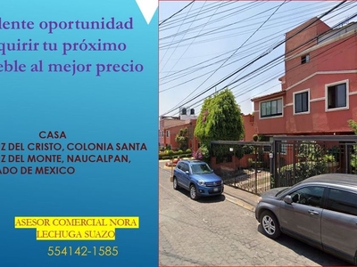 Casa en venta Santa Cruz Del Monte, Naucalpan De Juárez