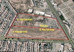 venta de terreno 8.3 hectareas zona industrial