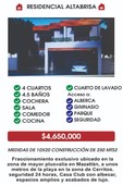 4 o mas recamaras en venta en fraccionamiento cerritos resort mazatlán
