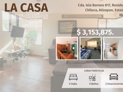 Casa En Residencial Chiluca Estado De Mexico /gv16 - Za 153