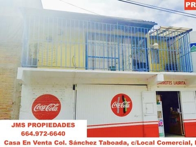Venta de Casas con Local Comercial en Funcionamiento 180m Tj
