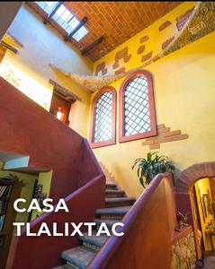 Estrena Hermosa Residencia En Tlalixtac Con Un Arquitectura Rustico Conventual Campestre Mexicana.