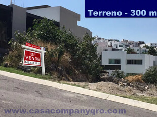 En Venta Terreno De 300 M2 En Cumbres Del Cimatario - Oportu