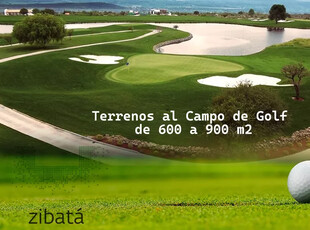 Increíbles Terrenos Al Campo De Golf De Zibata, De 700 M2 Ha