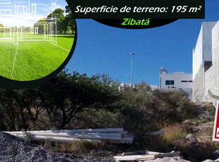 Se Vende Terreno De 195 M2 En Zibata - Agave, Gran Ubicación