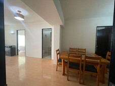 2 habitaciones 2 baños con estudio semi amueblado en centro cuauhtémoc