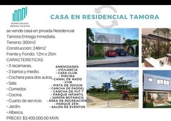 casa en venta residencial tamora