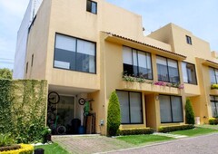 casa en condominio en venta en la joya tlalpan