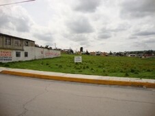 terreno en venta en barrio de la cabecera tercera sección, almoloya de juárez, estado de méxico