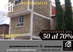 Doomos. CASA A LA VENTA EN TULTITLAN EDO MEX JUNTO PLAZA JARDINES CASA EN REMATE AK