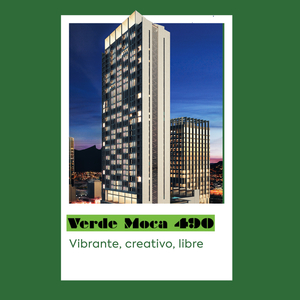 Preventa de Departamentos Torre VERDE MOCA 490 Centro de Monterrey