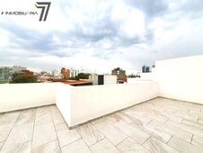 venta de departamento - hermoso penthouse con roof privado a estrenar - 2 habitaciones - 2 baños