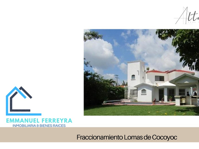 Casa En Fraccionamiento Lomas De Cocoyoc, Cuernavaca.