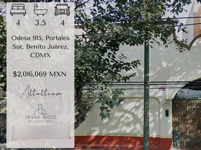 Casa En Remate: Portales Sur, Benito Juárez, Cdmx