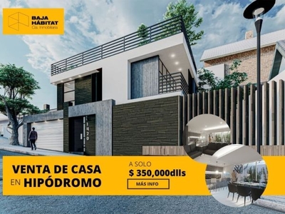 CASA NUEVA EN VENTA EN HIPÓDROMO TIJUANA