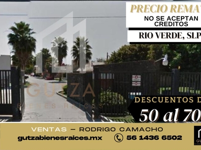 Doomos. Gran Remate, Casa en Venta, Rioverde, San Luis Potosi. RCV