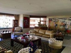 departamento en venta renta en sierra chalchihui, lomas de chapultepec - 3 habitaciones - 453 m2