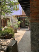 en venta, centro de coyoacán, preciosa casa estilo colonial mexicano - 3 habitaciones - 3 baños - 511 m2