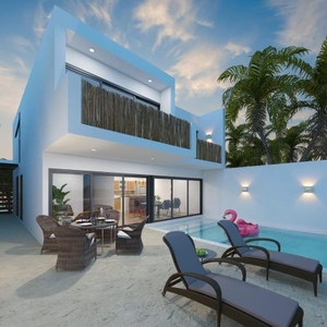 Casa en Venta Frente al Mar en Playa Chabihau, Yucatán.
