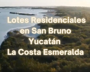 Lotes residenciales en la Playa San Bruno Telchac