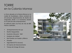 departamentos en venta - 140m2 - 2 recámaras - monraz - 5,909,310