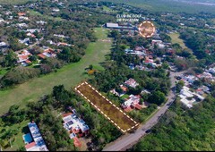 más de 500 mts. en venta en club de golf la ceiba mérida