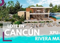 terreno en venta rivera maya cancún 600m xpu-ha
