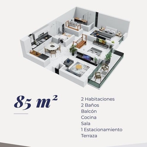 Doomos. Departamento en pre venta zona Otay colonia Otay Vista por linea fronteriza Otay