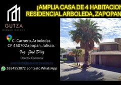 Venta de Casa - AV. CARNERO RESIDENCIAL ARBOLEDAS 45070 ZAPOPAN JALISCO, Residencial Arboledas