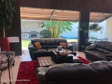 cumbres del lago. casa amueblada y con sala de cine, en venta