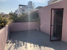 se vende departamento nuevo en col. escandón 128 m 2 cuartos roof garden privado - 128 m2