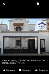 Casa en Venta en CASA BLANCA Ciudad Obregón, Sonora