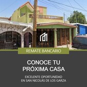 casa en venta en héroes de méxico, san nicolás de los garza, nuevo león