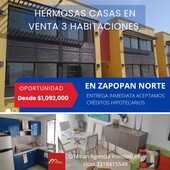 casa en venta en zapopan, jalisco nueva, funcional y con excelentes acabados