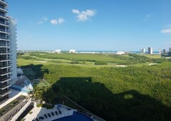 doomos. departamento en venta en condominio be towers, puerto cancún