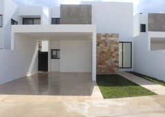 hermosa casa en cholul modelo c