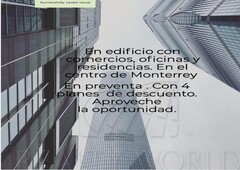 Departamentos en venta - 82m2 - 2 recámaras - Centro de Monterrey - $3,189,901