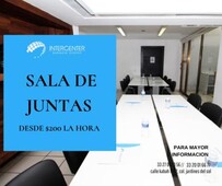 intercenter - renta de sala de juntas