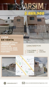 Casa en Venta en Paseos de Chihuahua Chihuahua, Chihuahua