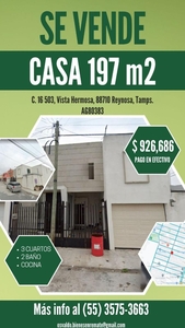 Casa en Venta en VISTA HERMOSA Reynosa, Tamaulipas