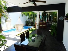 casa en venta 4 recamaras, piscina en la col. maya cerca altabrisa, merida, yucatan