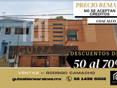 Doomos. Remate de Gran Casa en Venta, Parque Residencial Coacalco, Ecatepec, Edo Mex. RCV