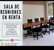 sala de juntas en renta por hora a muy buen precio y servicio