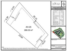 Terreno en venta en Tulum, AHIMSA de 289.33 m2 en Selva Zama