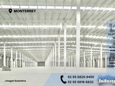 Industrial warehouse located in Monterrey for rent