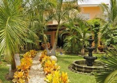 6 cuartos, 390 m se vende doble casa playa paraiso bamboo manor riviera maya