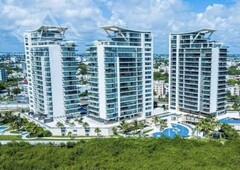doomos. departamento en venta en be towers puerto cancun