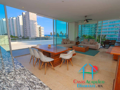 Cad Península Loft 200. Terraza Doble Con Vista Parcial Al Mar